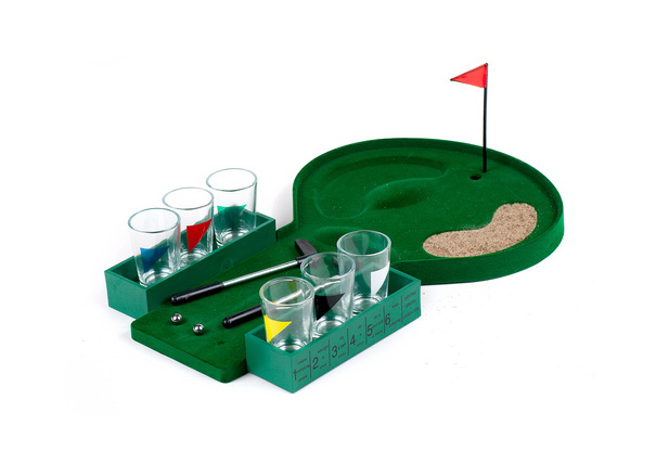 DK1201 DRINKING GOLF WITH 6 CUPS