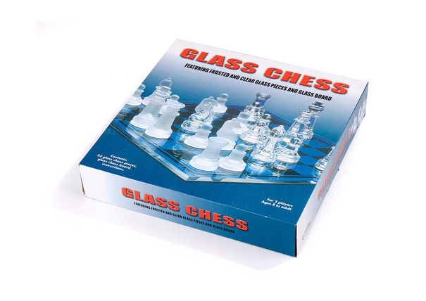 GC1207 GLASS CHESS SET