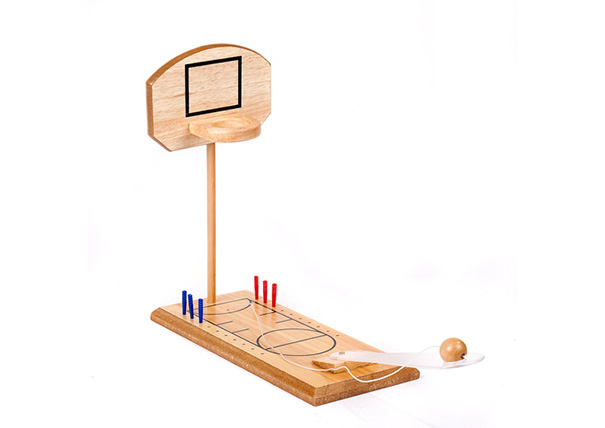 WD7015 MINI WOODEN BASKETBALL 