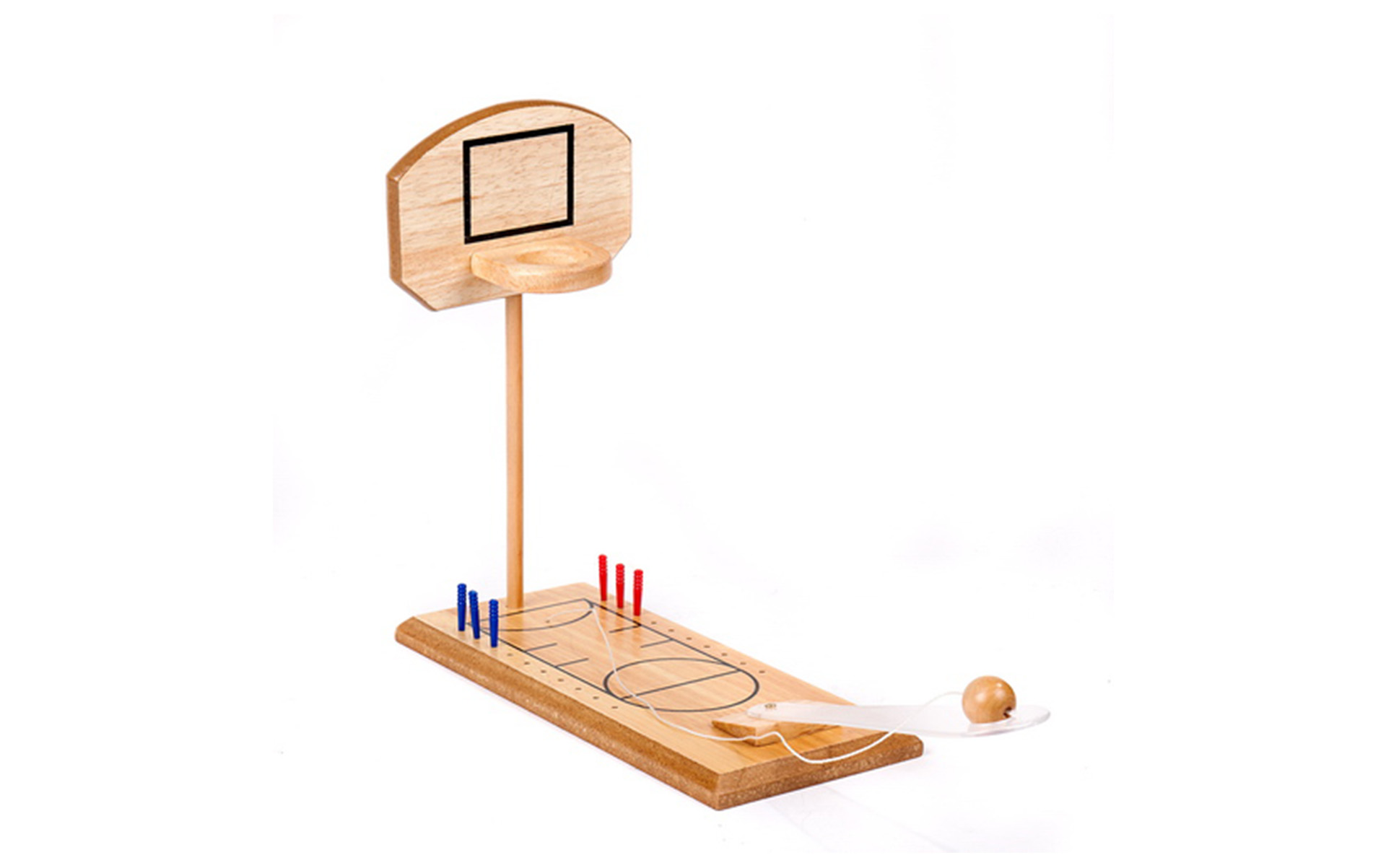 WD7015 MINI WOODEN BASKETBALL 