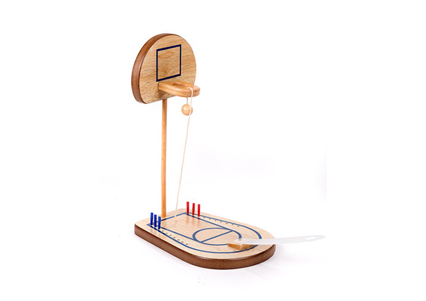 WD7017 MINI WOODEN BASKETBALL 