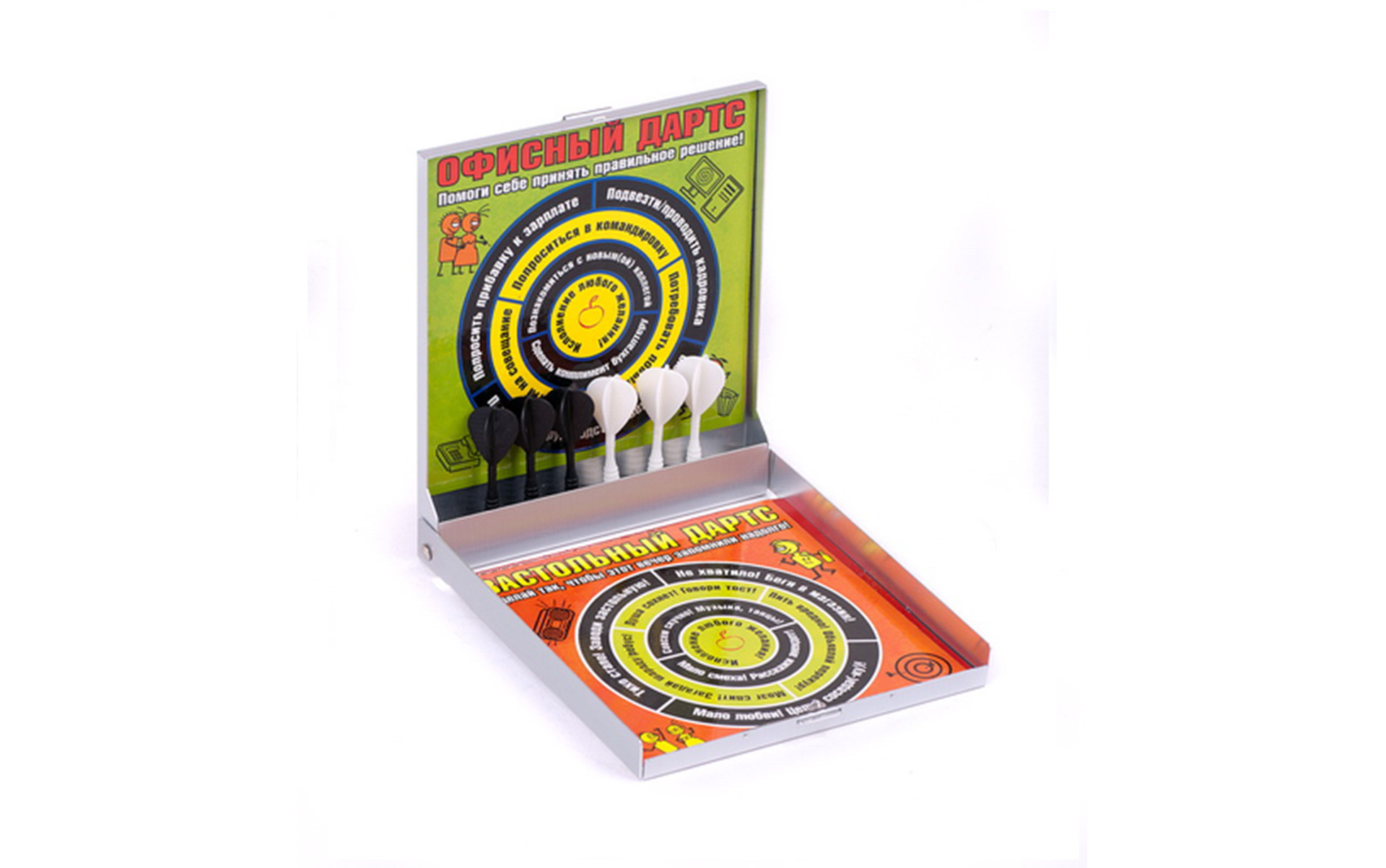 AL6021 MAGNETIC 2 IN 1 DART GAME SET