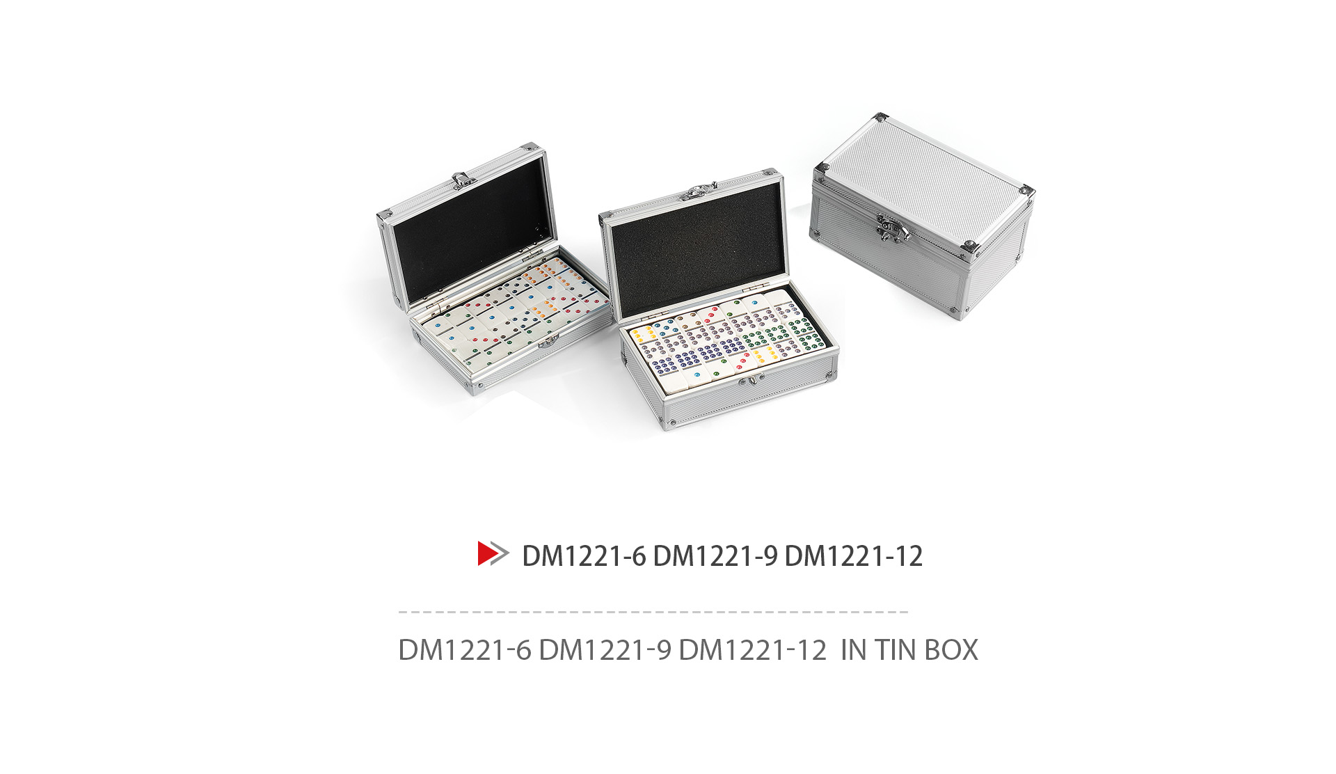 DM12221-6 DM1221-9 DM1221-12 DOMINOES