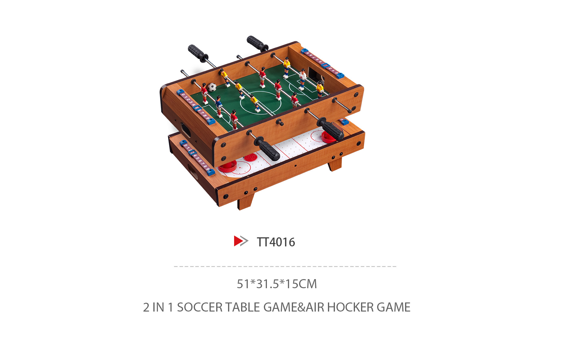 TT4016 2 IN 1 TABLE GAME