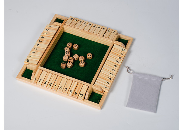 TS6156 WOODEN SHUT THE BOX