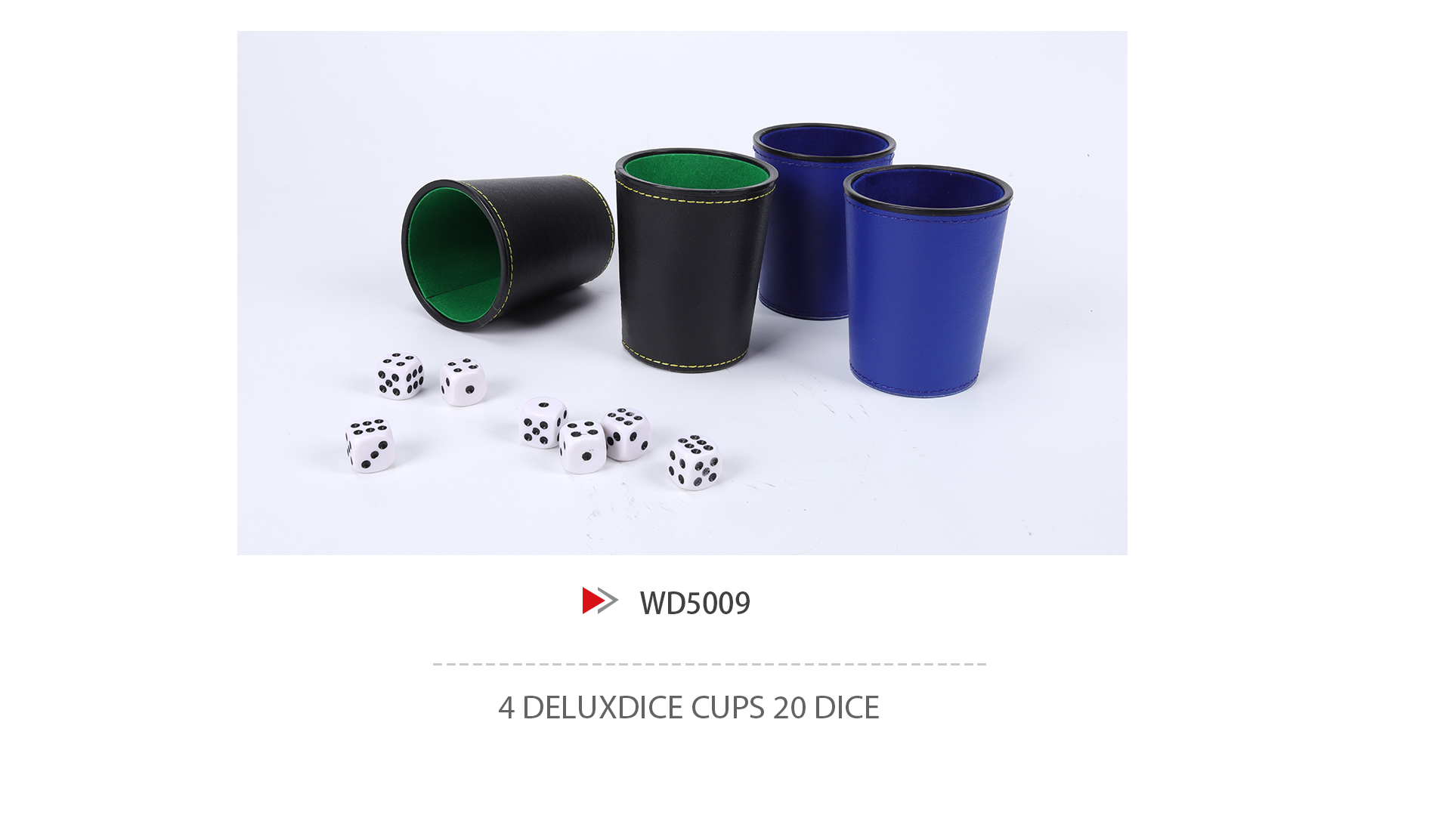 WD5009 DICE CUP SET