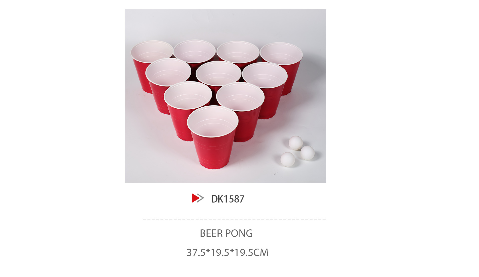 DK1587 BEER PONG